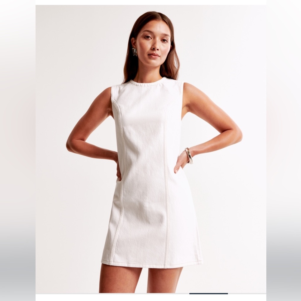 Denim Shift Mini Dress